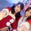41643 100x100 - サンタコスで友人と一緒に3Pセックス