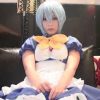 59238 100x100 - 綾波メイドコスした美少女レイヤー→ねっとりフェラでザー汁暴発！